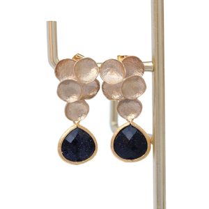 Pendientes Orion Bubbles Azul