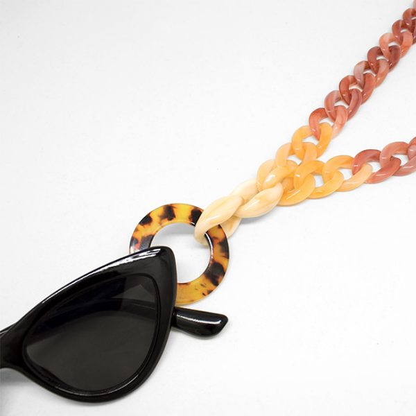 Collar cuelga gafas Atacama detalle
